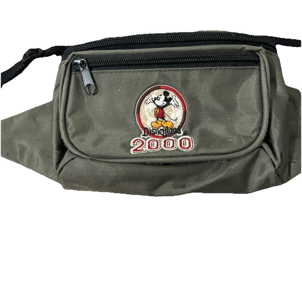 Vintage 2000 Disney Mickey Mouse Disneyland Fanny Pack‎